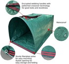 Leaf Bag Holder     Collapsible Yard Waste Bag  Reusable Garden Debris Bag For    
