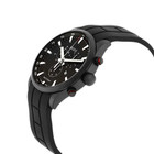 Mido Multifort M005 417 37 051 20 Chronograph Quartz Black Dial Rubber Watch