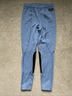 Girls Kerrits Size L Blue Textured Equestrian Riding Legging
