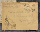 Wwi 1919 Ymca Letter   Cover Aef Censored Pvt Frank Stockel 59th Infantry