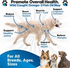 Omega 3 Fish Oil For Dogs - Better Than Salmon Oil - Dog Fish Oil Supplement To