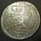 1762 Dutch Colonial Quarter Silver Leg Dollar Zeeland Certificate Of Authenticit