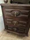 Had Carved End Tables  set Of 2 