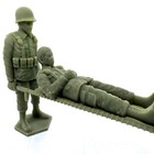 World War 2 American Medical Stretcher Toy Soldiers Military Resin 1 32 Figure