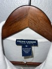 Ralph Lauren Polo Golf Sleeveless Polo Shirt Mens White M Cotton