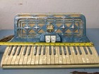 Vintage Gene Accordian Made In Italy Custom Built With Case  ll 