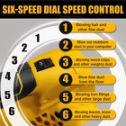 Cordless Leaf Blower For Dewalt 20v Battery  6 Speed Modes Up To 510mph Charger
