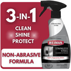 Weiman Stainless Steel Cleaner   Polish Trigger Spray  12 Fl Oz