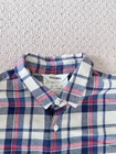 Digawel Cotton Check Flannel Shirt Size 3 - Ivory Made In Japan