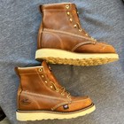 Thorogood American Heritage 6    Tobacco 814-4200  Leather Moc Toe Work Boots 8d