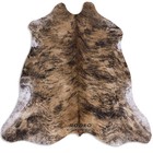 Rodeo Cowhide Rug Brown Brindle 5x7
