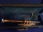 Vintage 1960s Olds Ambassador Trumpet W  Case   Extra Mouth Piece 