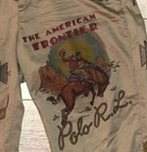      Rare Polo Ralph Lauren Western Rodeo Aztec Graphic Chino Pants Size 30x32 Y2k