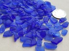 Craft Quality Cobalt Blue Genuine Beach Sea Glass Surf Tumbled Mosaic Small T6
