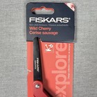 Fiskars Explore Design Collection Non-stick 8 Inch Scissors Wild Cherry