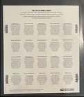Usps The Art Of Disney Magic 41c Stamp Sheet Pane 2006 Mnh Multicolor