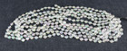Vintage Lot Acrylic Garland Christmas Tree Faceted Beaded Iridescent Glass Look