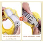 Cat Dog Harness Vest Chest Rope Set Reflective Breathable Adjustable Pet Harness