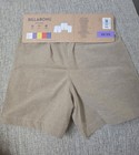 Billabong Unisex Kids 5-6y Beige Athletic Shorts Elastic Waist Stretch
