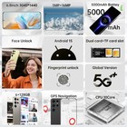 2026 Smartphone G25 Ultra 128g Dual Sim 5g Unlocked Android Cheap Mobile