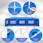 10 x30  Outdoor Wedding Tent Party Canopy Patio Gazebo Removable Walls Blue