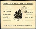 Uruguay Local Cover 1929 W machine Cancel   Advertising Vf