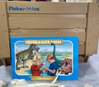 Vintage Fisher Price Design A Saur Dinosaur Bones Complete W  Case   Manual 1989