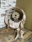 Vintage Native American Cherokee Made Dream Catcher Basket