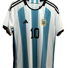 Lionel Messi Autographed Argentina Jersey   Coa