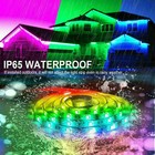 16-100ft Waterproof Led Strip Lights 5050 Rgb Color Change Remote For Bedroom Tv