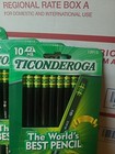  100pcs   dixon Ticonderoga Wood-cased  2 Pencils  black  10 Packs Of 10     New