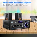 Stereo Receiver   Amplifier Home Audio Amp  Ak45 Bluetooth Receiver For Home New