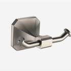 Paradise Bathworks 65428 Valhalla Double Robe Towel Hook Satin Nickel Bathroom