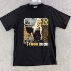 Cher Concert Shirt 2002-2003 Woman s  Size Medium Living Proof Tour Cyndi Lauper