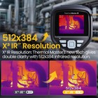 512  384 X  ir Resolution Thor002 Handheld Thermal Camera 550    Led Lamp Laser 