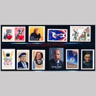 2023 Imperf Set Complete Singles Strips Per Scott Panes Endangered Life Magnifed