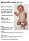 Elisa Marx Elwyn Reborn Baby Doll Realistic Hand Painted Weighted Cloth Body 22 