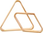 Billiard Pool Balls Set W triangle   9-ball Rack  Chalk  Stickers