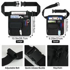 Jaffzora Server Waist Pouch Restaurant Waitress Accessories Bag With Adjustab   