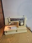 Vtg Zig Zag Singer Sewing Machine Model 6110 With 5 Prong Power Pedal 1970s