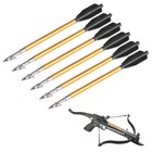 6-12 Pcs 6 8  Aluminum  Fish Hunting Arrows Fishing Bolts For Pistol Crossbow 