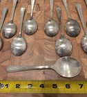 Vintage Wm Rogers Silverplate Gumbo Soup Spoons Art Deco Paris 1931  Set Of 10 