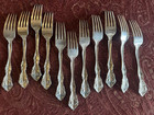 Michelangelo Sterling Silver Dinner Forks  7 25  By Onieda No Monogram