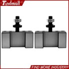 2pcs Axa  1 250-101 Xl Oversize Quick Change Tool Post Turning And Facing Holder