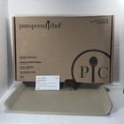 Pampered Chef Cookie Sheet Pan 1343 Stone Bar Pan 17x13 Stoneware