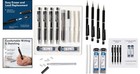 Elegant 0 7mm Mechanical Pencil Set With 60 Lead Refills   Eraser - Perfect Gift