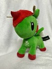 Tokidoki Holly Unicorno Aurora World 7 5    Plush Green Christmas