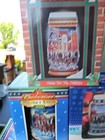 Lot Of  10  Budweiser Holiday Mugs Steins -  1995  - 2002  Og Boxes