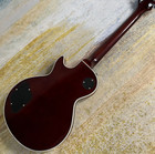 Custom Electric Guitar Vintage Sunburst Color Flame Maple Top Fret Binding