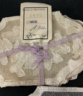 10 Antique Net Lace Inserts  Trim Made In Germany  Original Tags  Old Stock